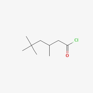 355 Trimethylhexanoyl Chloride 36727 29 4 Structure