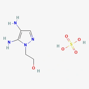 4,5-Diamino-1-pyrazole sulfate 4 5 Diamino 1 Pyrazole Sulfate 155601 30 2 Structure
