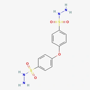 44 Oxybisbenzenesulfonyl Hydrazide 80 51 3 Structure