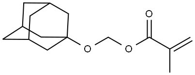 adamantan 1 yloxy methyl methacrylate 863198 25 8 structure