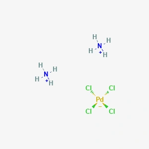 Ammonium Tetrachloropalladate(II) Ammonium TetrachloropalladateII 13820 40 1 Structure