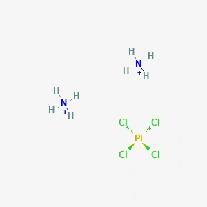 Ammonium Tetrachloroplatinate(II) Ammonium TetrachloroplatinateII 13820 41 2 Structure