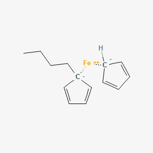 Butylferrocene Butylferrocene 31904 29 7 Structure
