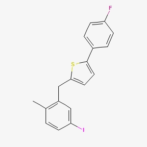 Canagliflozin Intermediate Canagliflozin Intermediate 898566 17 1 Structure
