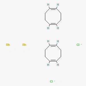Chloro(1,5-Cyclooctadiene)rhodium(I) Dimer Chloro15 CyclooctadienerhodiumI Dimer 12092 47 6 Structure