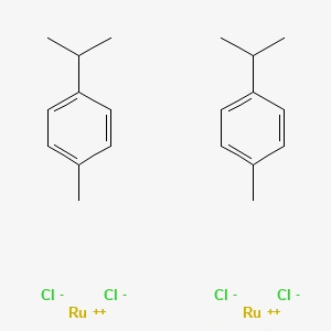 Dichloro(p-Cymene)ruthenium(II) Dimer Dichloro P Cymene Ruthenium II Dimer 52462 29 0 Structure