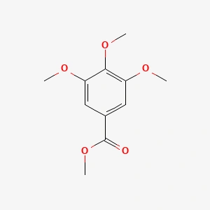 Methyl 345 Trimethoxybenzoate 1916 07 0 Structure