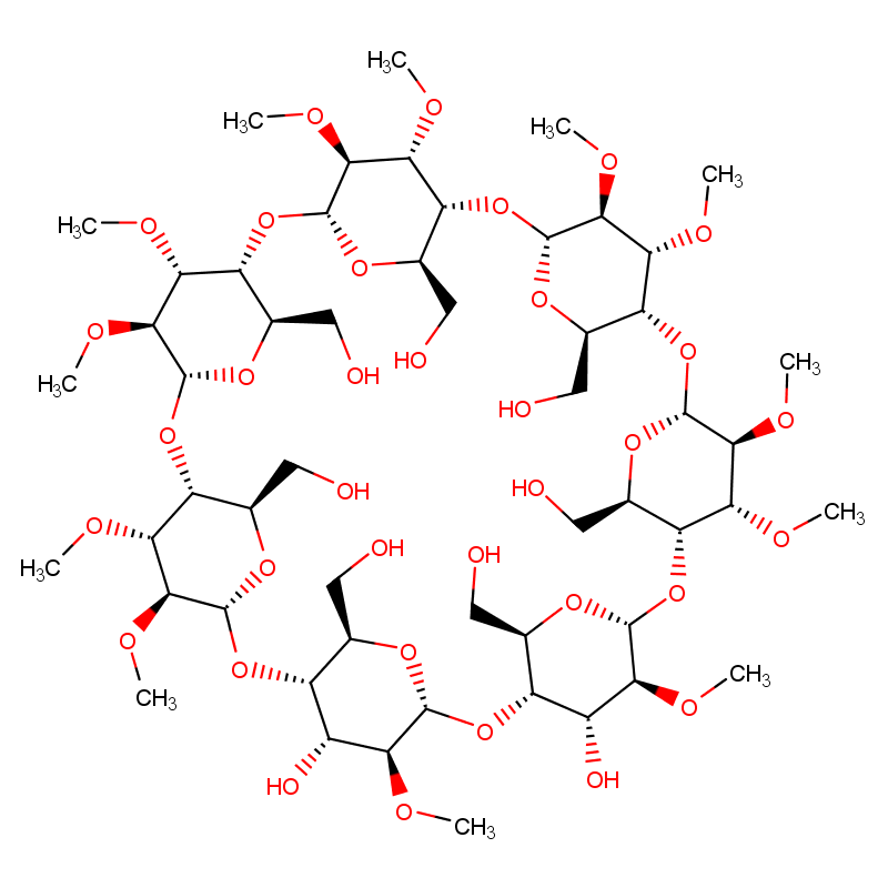 Methyl Beta Cyclodextrin 128446 36 6 Structure