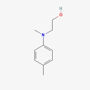 N 2 Hydroxyethyl N Methyl P Toluidine 2842 44 6 Structure