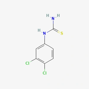 N 34 Dichlorophenylthiourea 19250 09 0 Structure