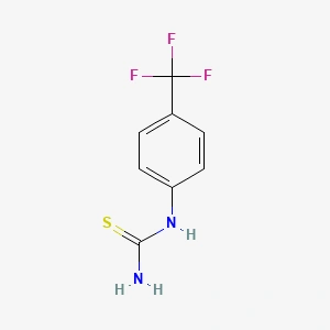 N 4 Trifluoromethylphenylthiourea 1736 72 7 Structure
