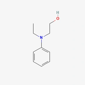 N-Ethyl-N-hydroxyethylaniline N Ethyl N Hydroxyethylaniline 92 50 2 Structure