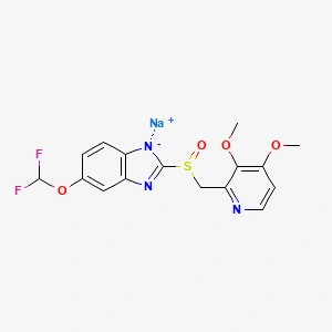 Pantoprazole Sodium 138786 67 1 Structure