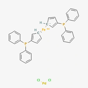 Pd(dppf)Cl2 PddppfCl2 72287 26 4 Structure