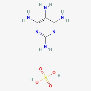Pyrimidinetetramine sulfate pyrimidinetetramine sulfate 5392 28 9 structure