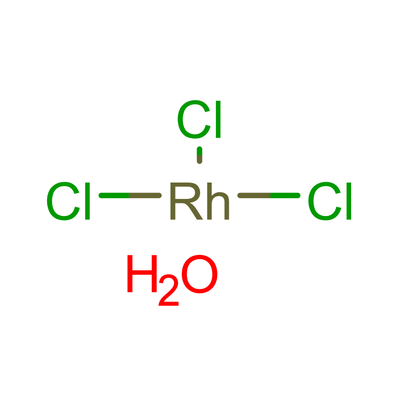 RhodiumIII Chloride Hydrate 20765 98 4 Structure