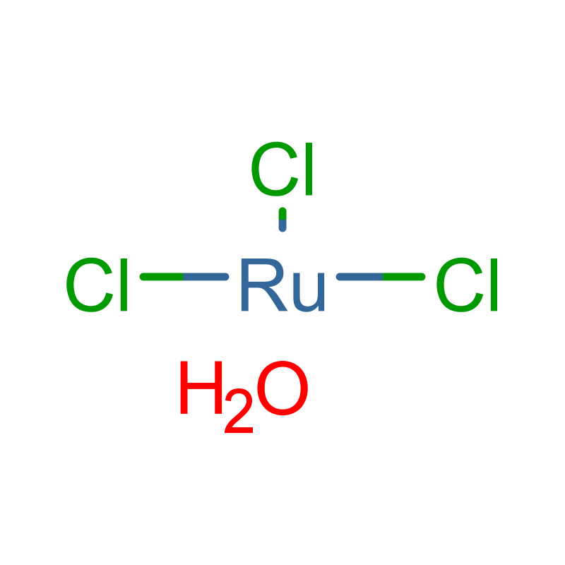 RutheniumIII Chloride Hydrate 14898 67 0 Structure