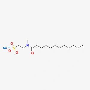 Sodium lauroyl methyl taurate Sodium Lauroyl Methyl Taurate 4337 75 1 Structure
