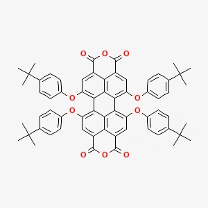 Tetra Tert ButylphenoxyperyleneDianhydride 156028 30 7 Structure