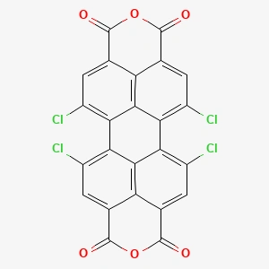 Tetrachloroperylene Dianhydride TetrachloroperyleneDianhydride 156028 26 1 Structure