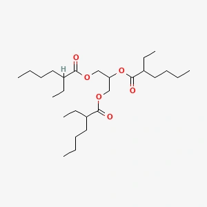 Triethylhexanoin Triethylhexanoin 7360 38 5 Structure