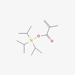 Triisopropylsilyl Methacrylate Triisopropylsilyl Methacrylate 134652 60 1 Structure