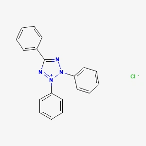 Triphenyltetrazolium Chloride TriphenyltetrazoliumChloride 298 96 4 Structure